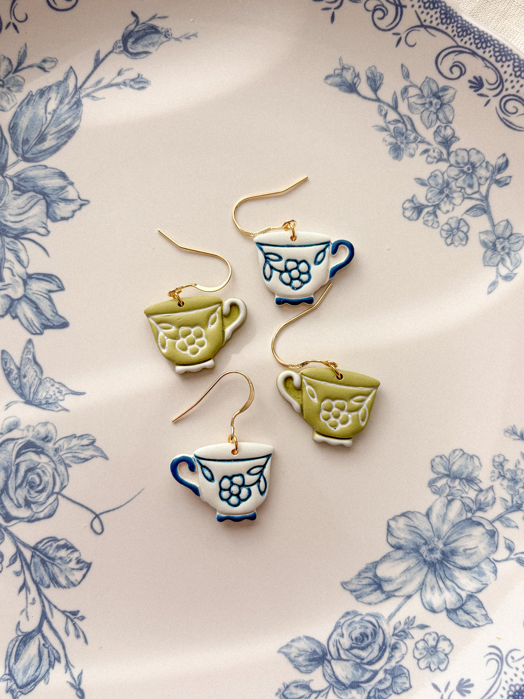 Teacup Earrings