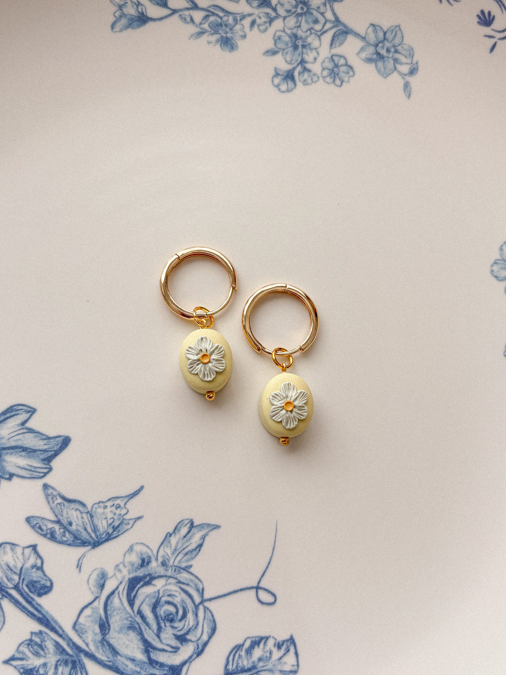 Flower Garden Charm Earrings