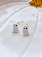 Hoop Ghost Earrings