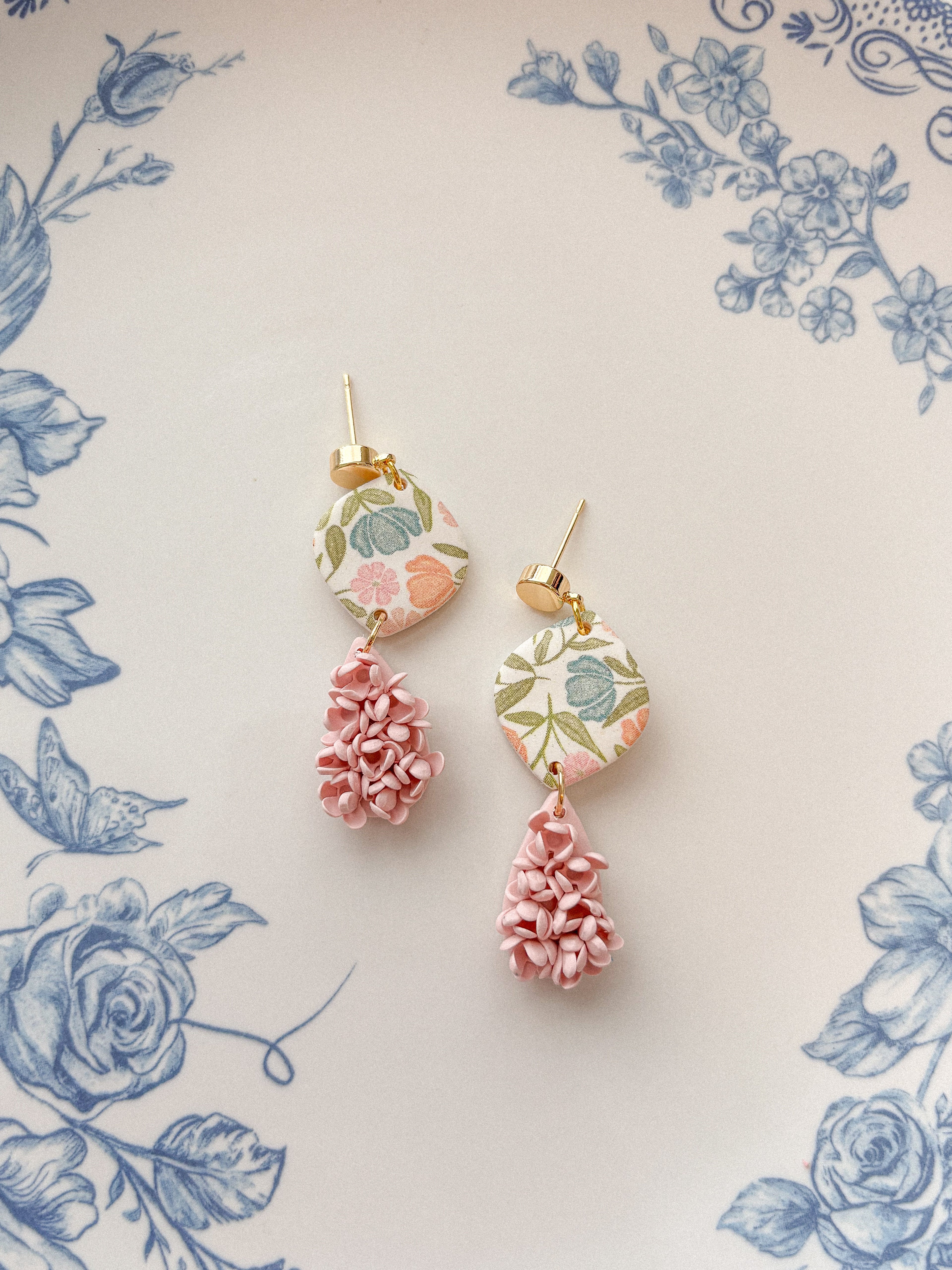 Spring Iris Earrings