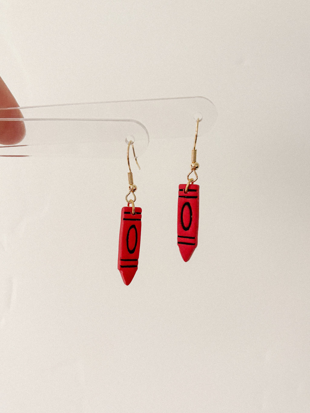 Crayon Hook Earrings