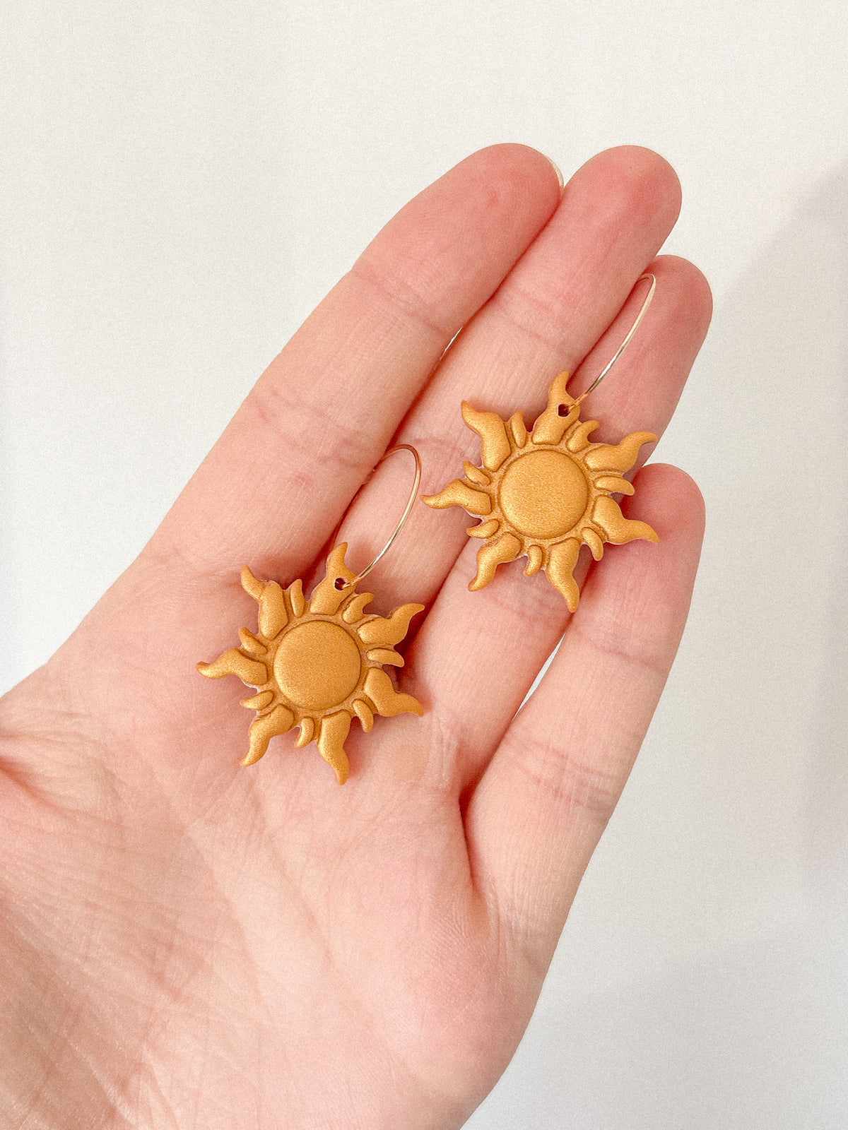 Golden Sun Earrings