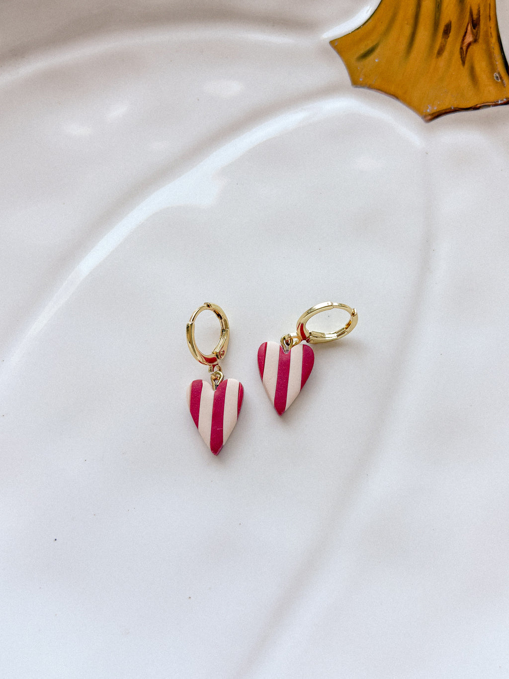 Heart Charm Earrings