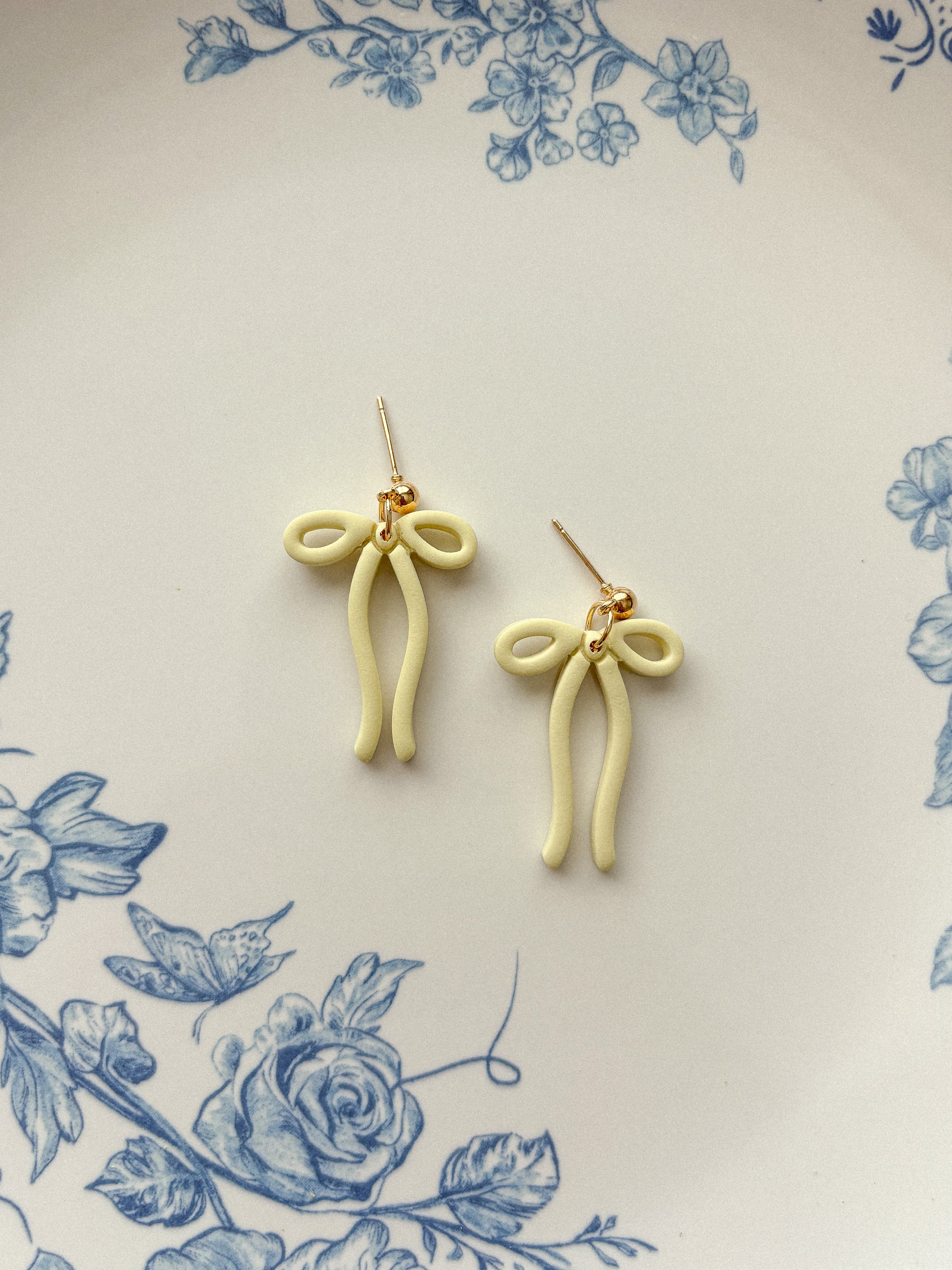 Dainty Bow Earrings