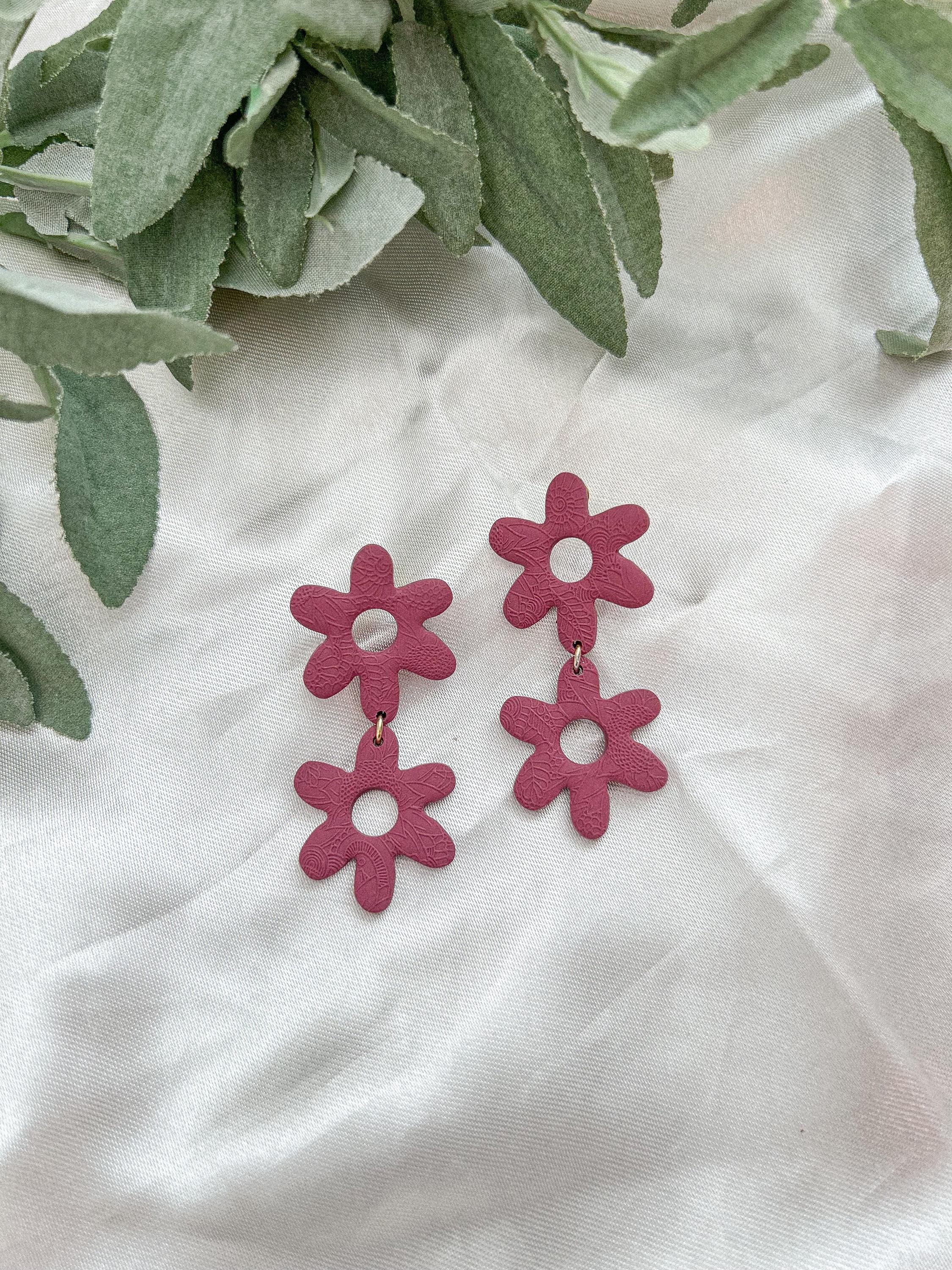 Double Flower Earrings