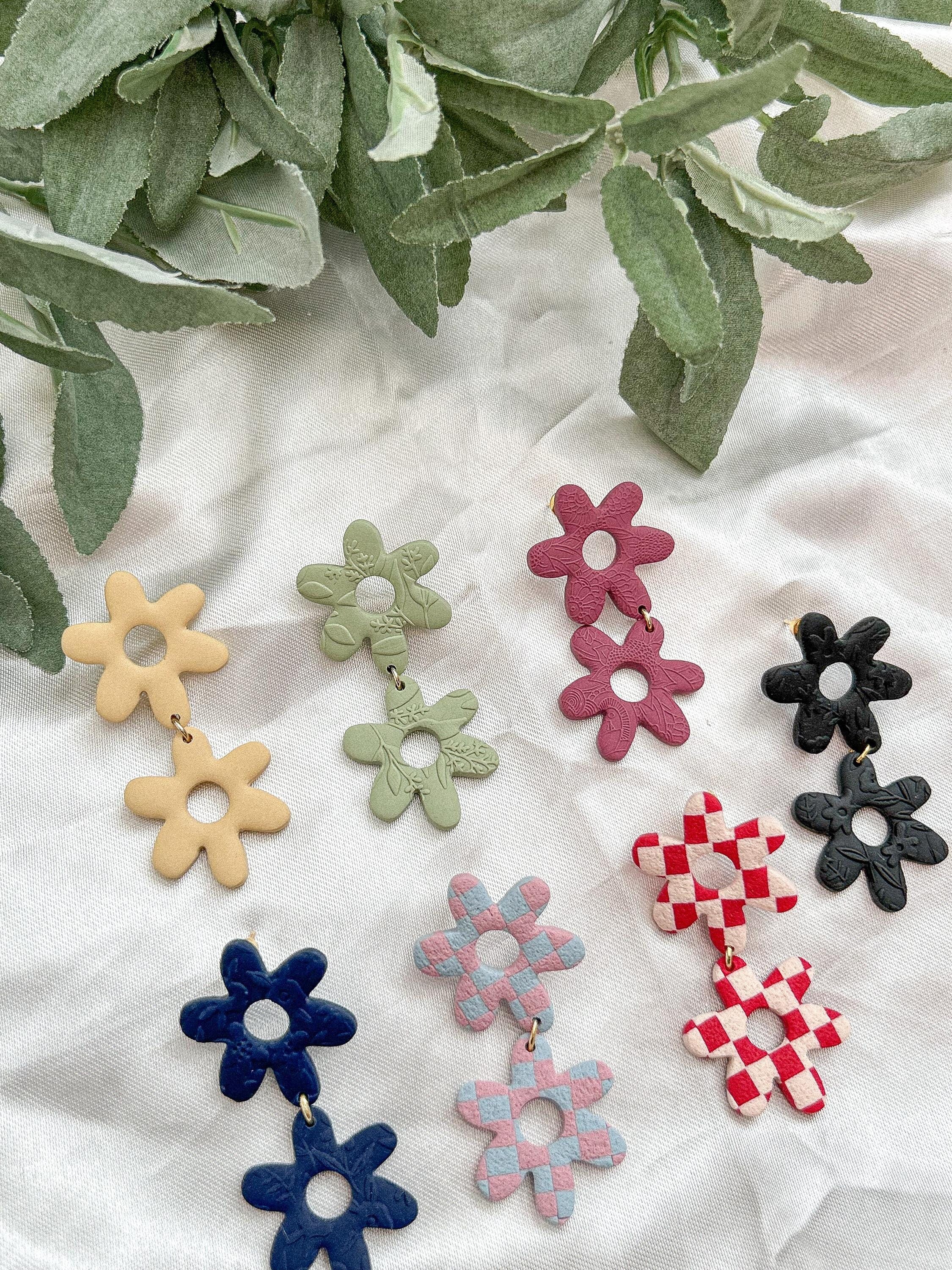 Double Flower Earrings