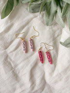Crayon Hook Earrings