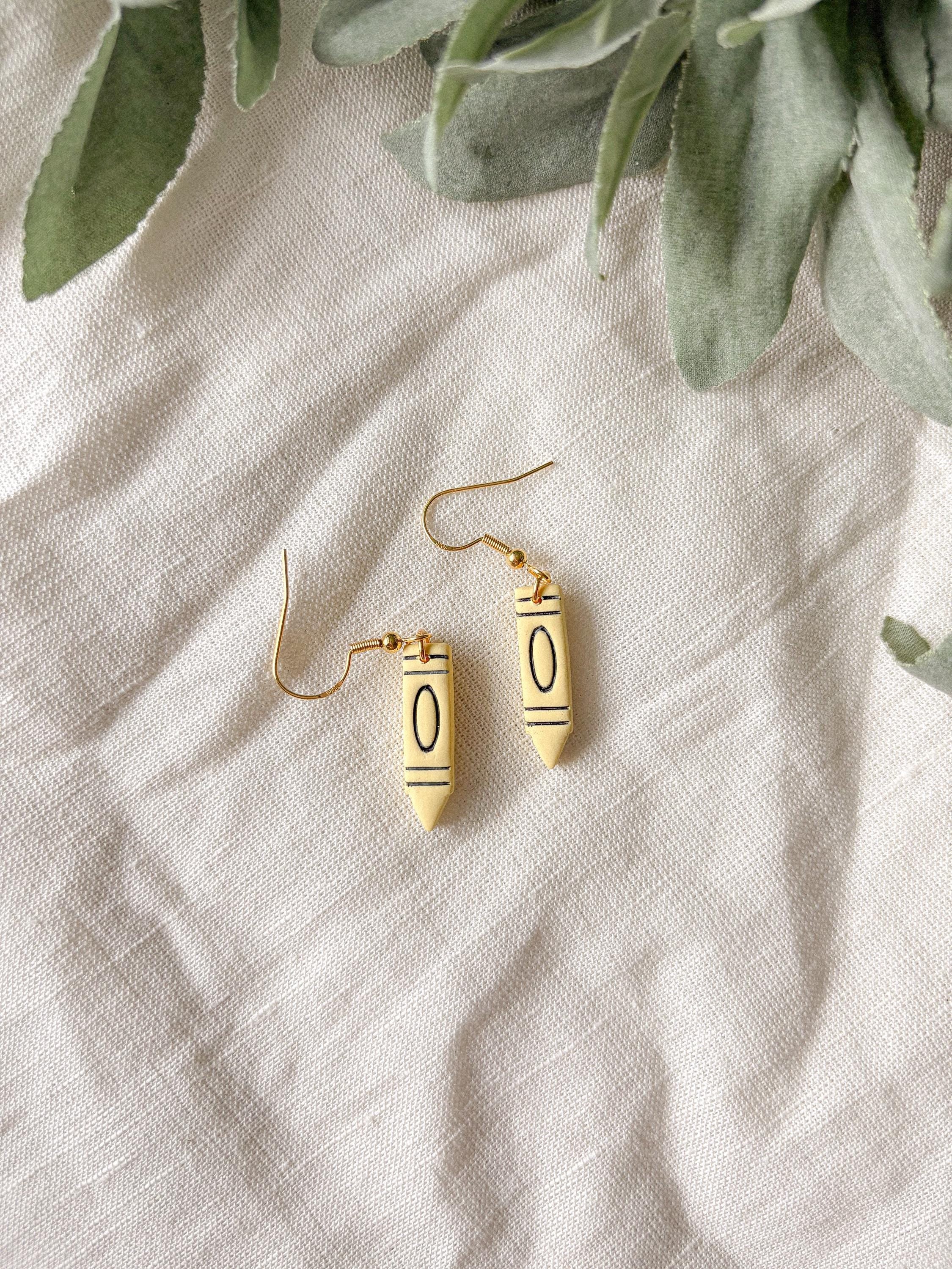 Crayon Hook Earrings