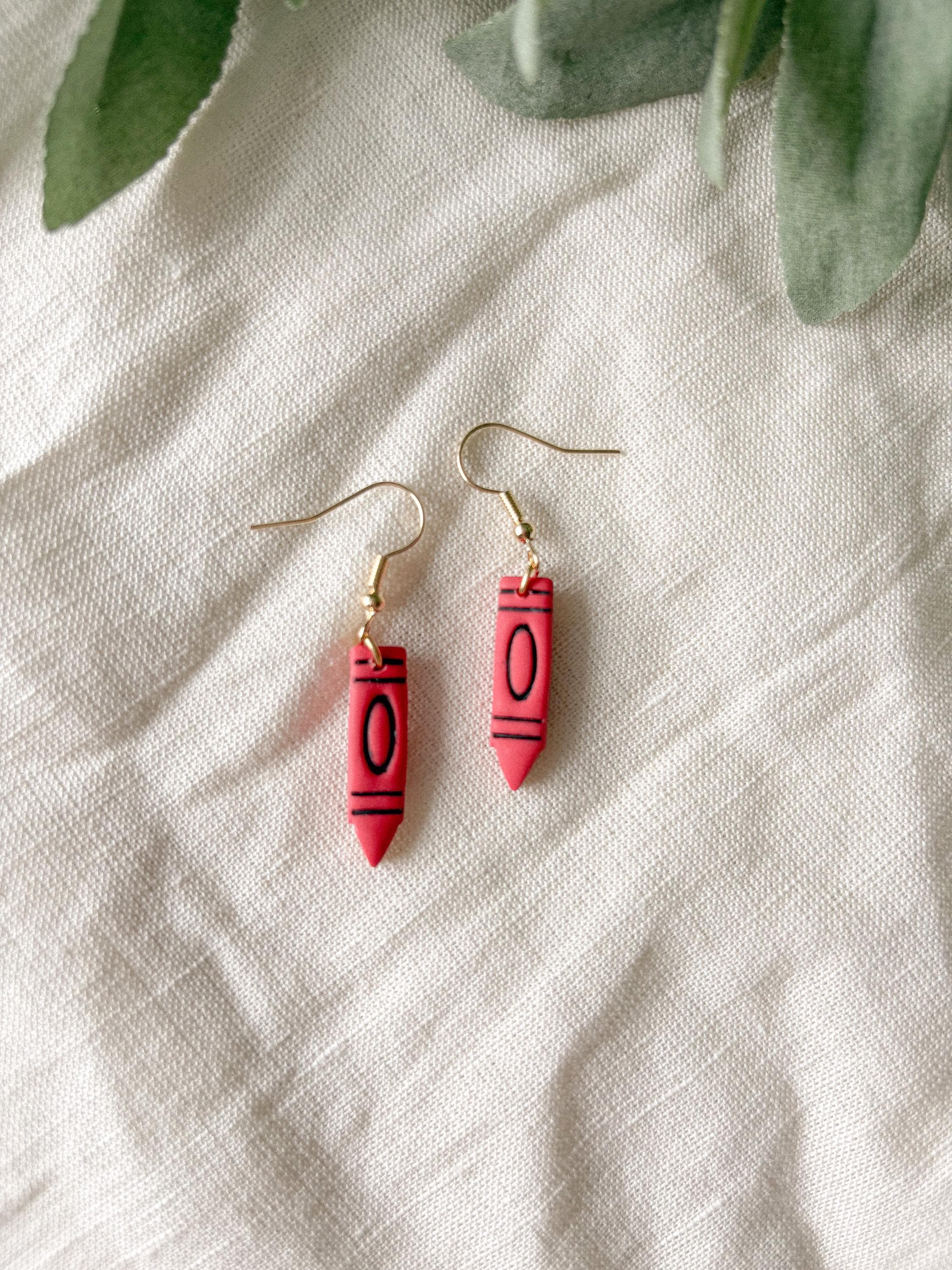 Crayon Hook Earrings