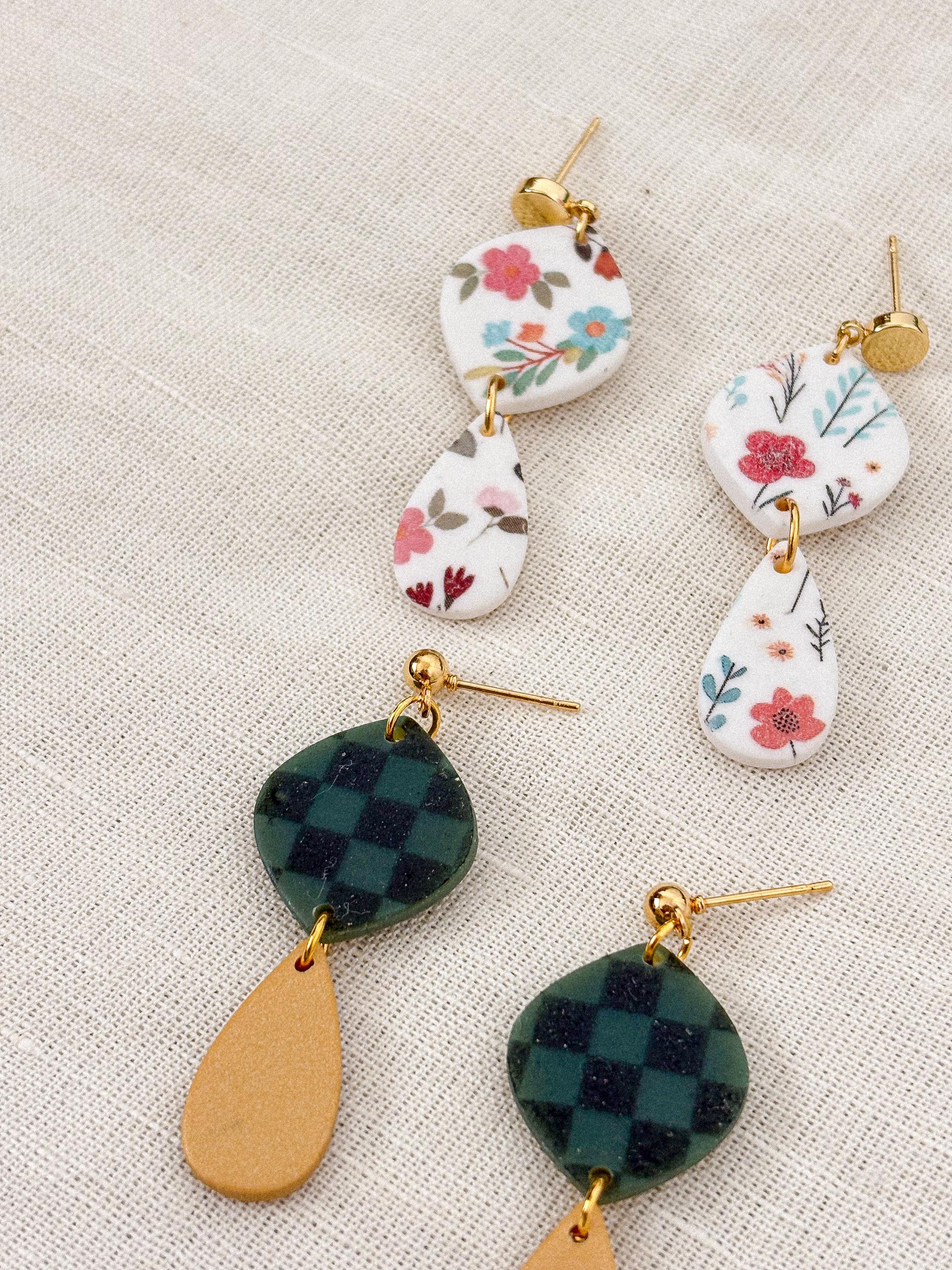 Iris Earrings