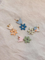 Tulips + Daisies Dangle Earrings