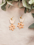 Tulips + Daisies Dangle Earrings