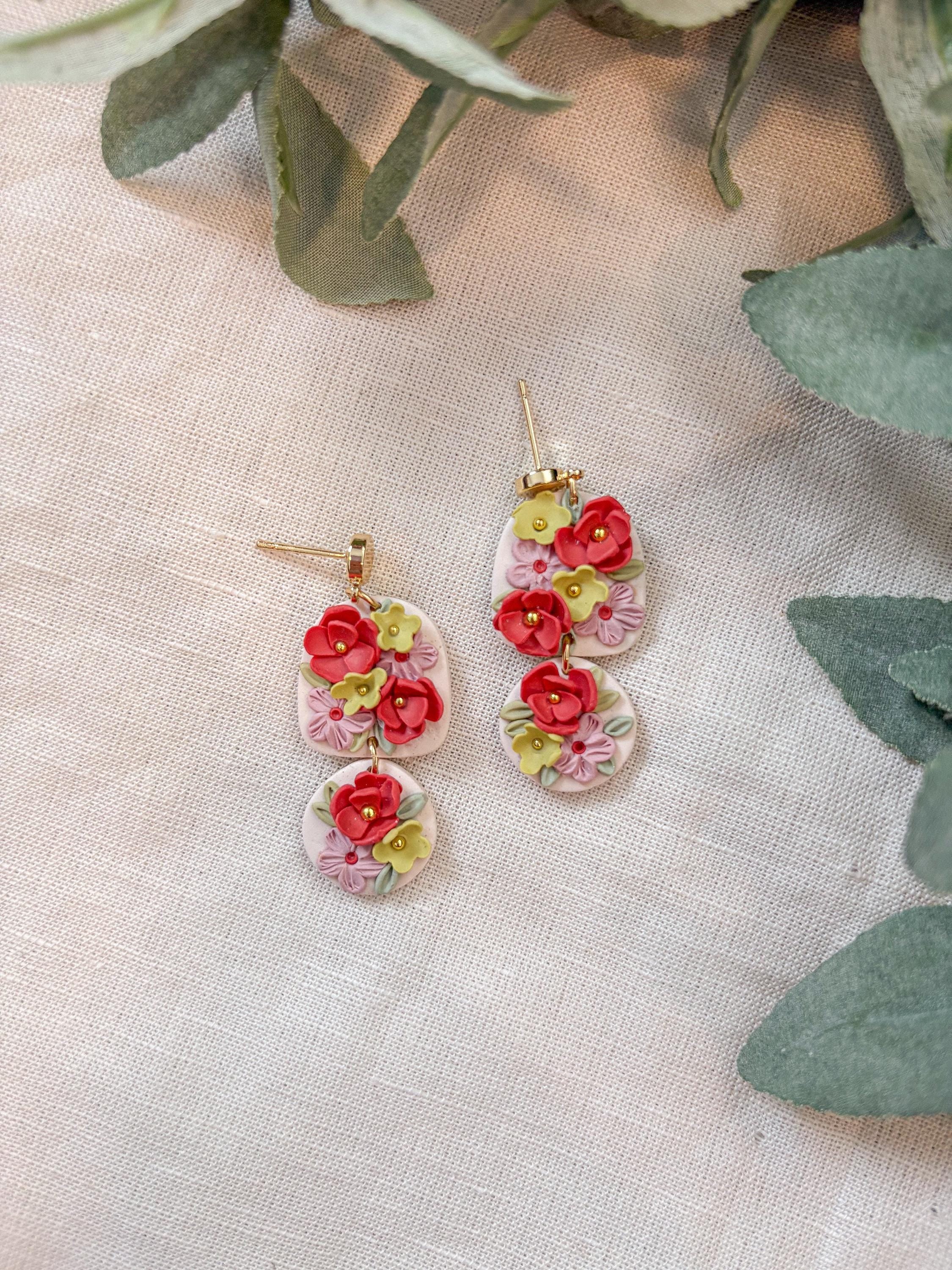 Floral Millie Dangle Earrings