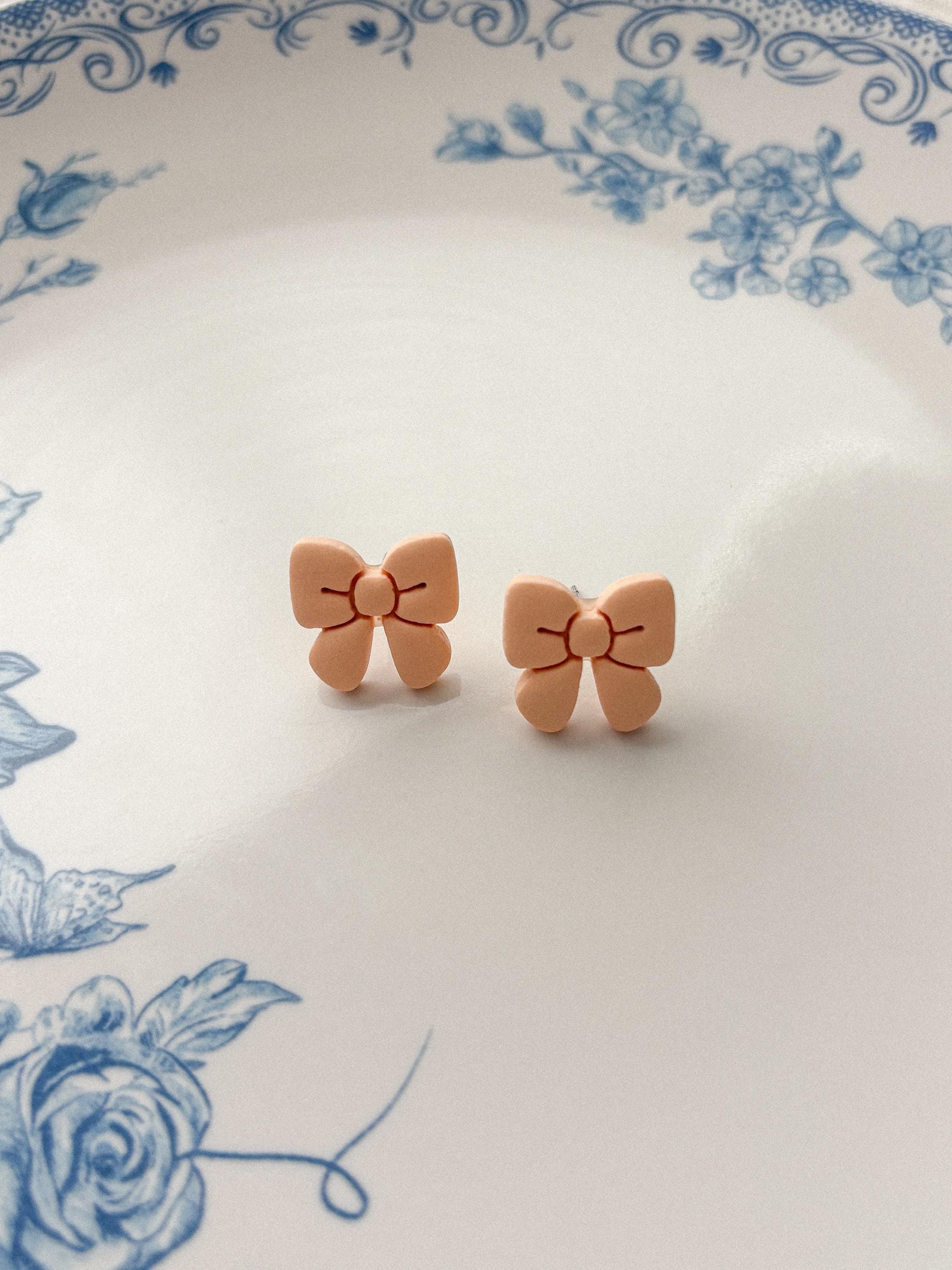 Bow Stud Earrings